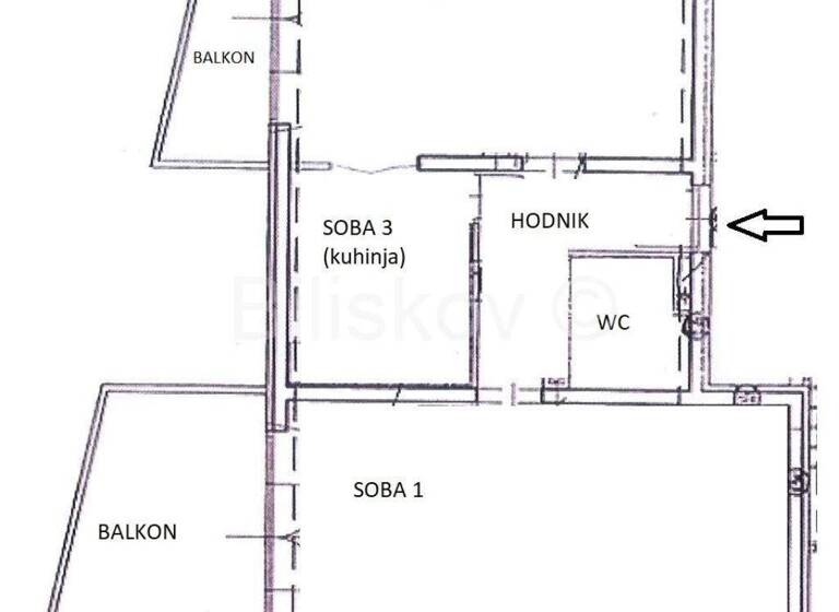 Büro zur Miete 1.320 € 3 Zimmer Spansko - Stenjevec