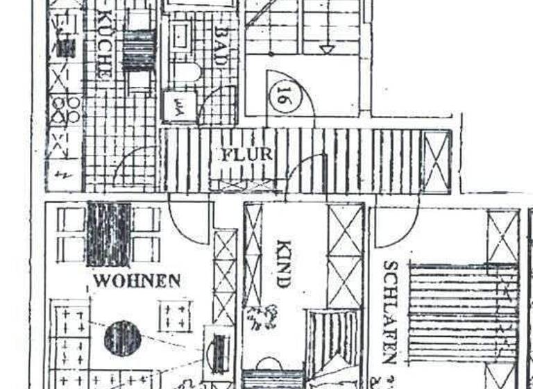 Wohnung zum Kauf 60.000 € 3 Zimmer 55,2 m² 2. Geschoss Sonnenberg Chemnitz 09130