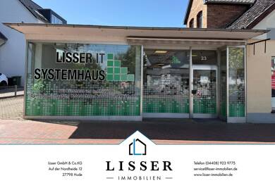 Büro-/Praxisfläche zur Miete provisionsfrei 800 € 2 Zimmer 75 m² Bürofläche Parkstraße 23 Hude Hude (Oldenburg) 27798