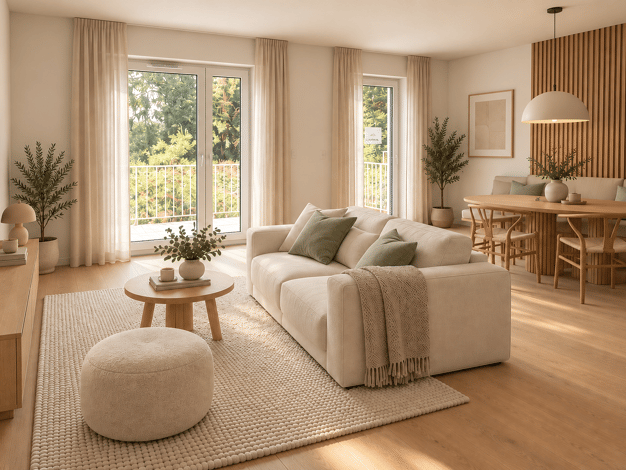 Wohnung zum Kauf - Erstbezug provisionsfrei 490.610 € 4 Zimmer 92 m² Geschoss 2/3 frei ab 31.12.2026 Van-Gogh-Straße Herpersdorf Südliche Außenstadt 90455