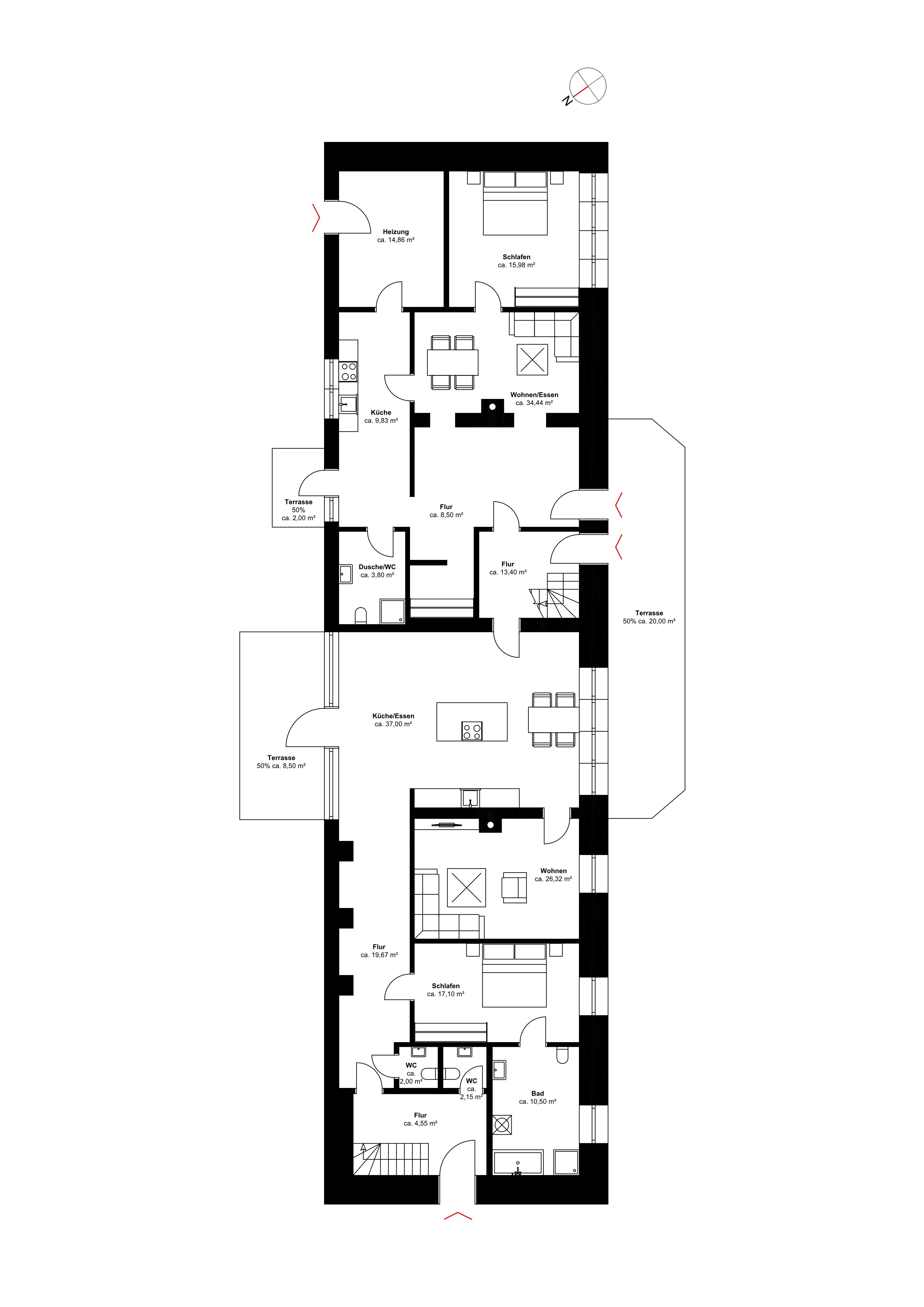 Einfamilienhaus zum Kauf 995.000 € 11 Zimmer 423 m²<br/>Wohnfläche 2.220 m²<br/>Grundstück Wrangelsburg Wrangelsburg 17495