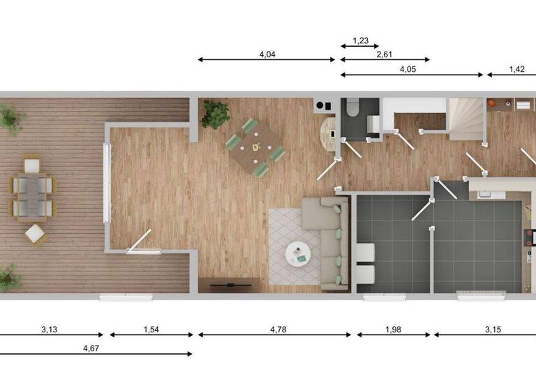 Doppelhaushälfte zum Kauf 320.000 € 4 Zimmer 102,5 m² 350 m² Grundstück Nübbel 24809