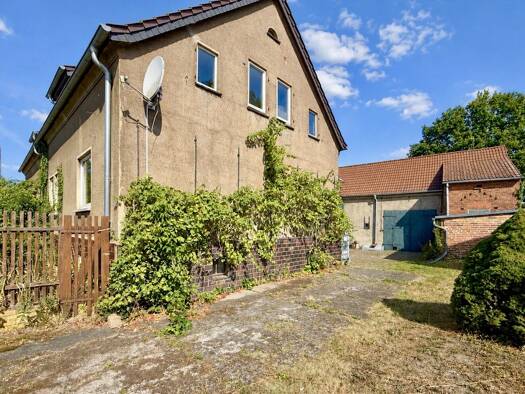 Doppelhaushälfte zum Kauf 72.900 € 7 Zimmer 143 m² 1.800 m² Grundstück Altjeßnitz Raguhn-Jeßnitz 06800