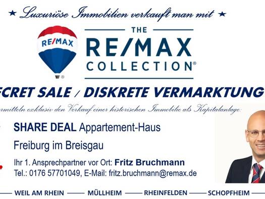Mehrfamilienhaus zum Kauf 2.500.000 € 20 Zimmer 2.000 m² 1.000 m² Grundstück Wiehre Freiburg 79102