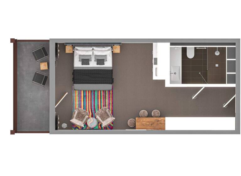 Studio zum Kauf 129.122 € 1 Zimmer 35,3 m² Salzberg Berchtesgaden 83471