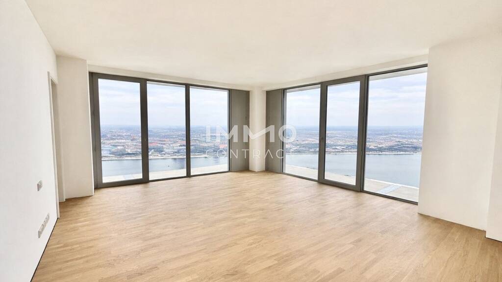 Wohnung zur Miete - Erstbezug 2.500 € 3 Zimmer 75,8 m² 36. Geschoss frei ab 01.11.2026 Wien 1220