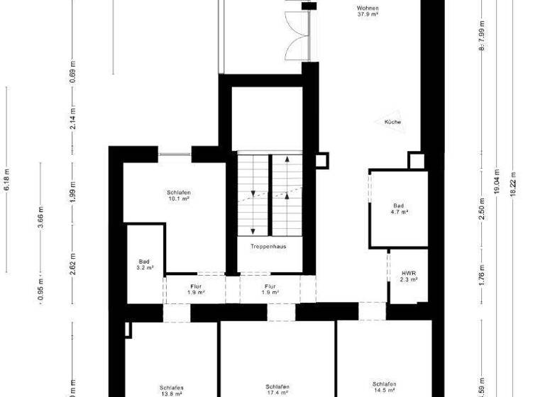 Wohnung zum Kauf - Erstbezug provisionsfrei 849.000 € 5 Zimmer 120 m² 2. Geschoss frei ab 01.04.2026 Flingern Nord Düsseldorf 40235