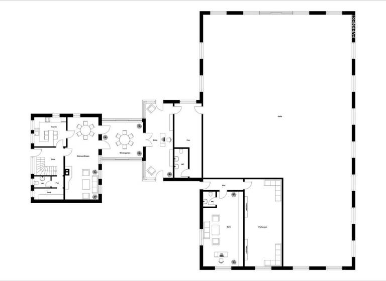 Einfamilienhaus zum Kauf 1.200.000 € 4 Zimmer 130 m² 4.200 m² Grundstück Legden 48739