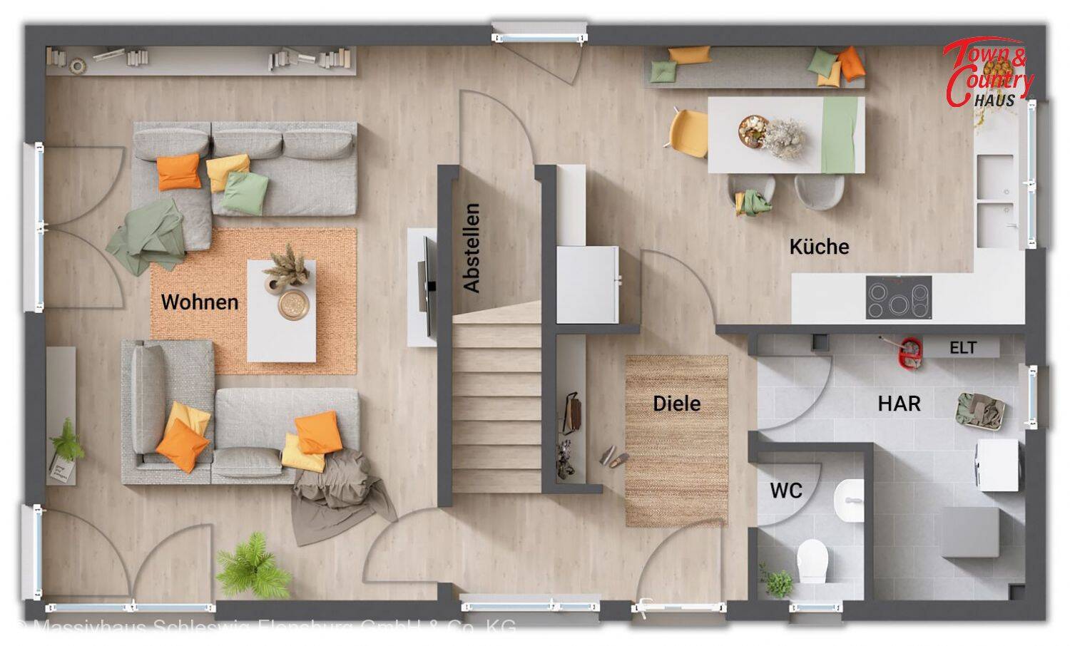 Stadthaus zum Kauf provisionsfrei 384.065 € 4 Zimmer 136 m²<br/>Wohnfläche 809 m²<br/>Grundstück Todenbüttel 24819