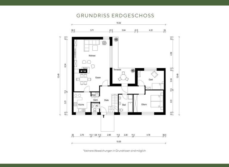 Bungalow zum Kauf 289.000 € 3 Zimmer 105 m² 373 m² Grundstück Nienberge Münster 48161