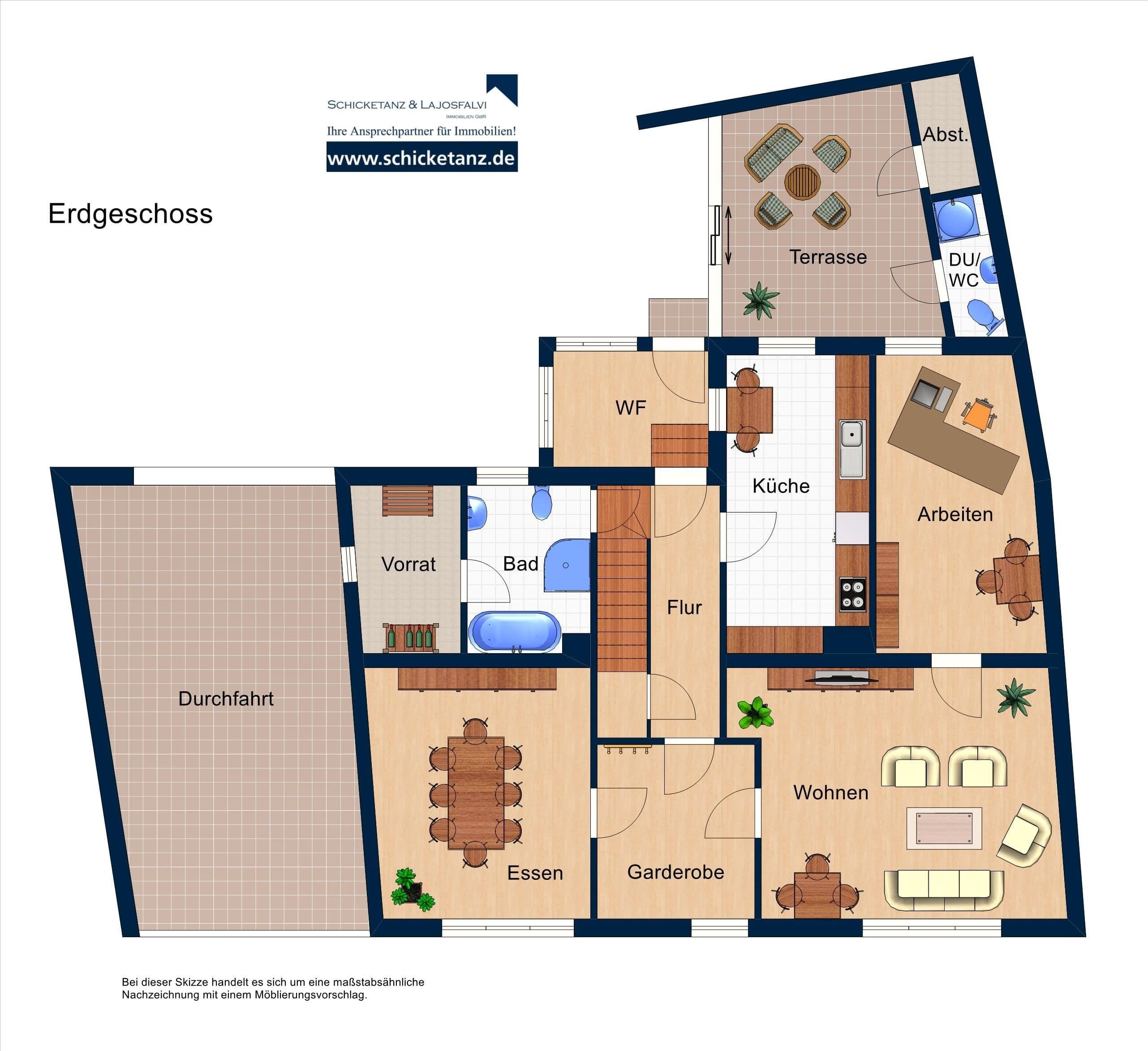 Einfamilienhaus zum Kauf 249.000 € 8 Zimmer 186,6 m²<br/>Wohnfläche 2.142 m²<br/>Grundstück Anhalter Straße 32 Mosigkau Dessau-Roßlau 06847