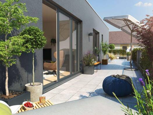 Penthouse zum Kauf - Neubau provisionsfrei 715.000 € 3 Zimmer 108 m² 4. Geschoss frei ab sofort Camerariusstraße 12 Tafelhof Nürnberg 90443