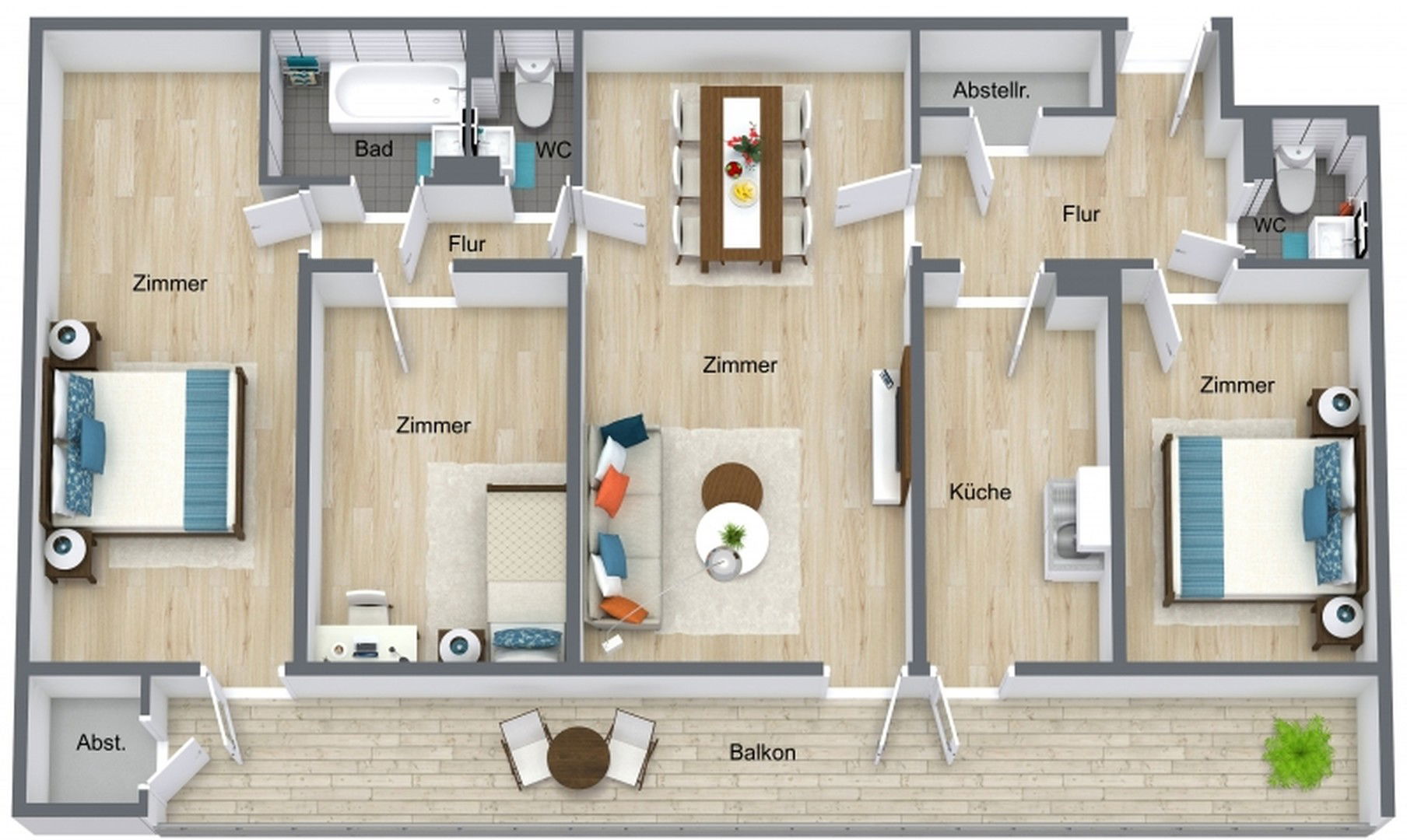 Wohnung zum Kauf provisionsfrei 359.000 € 4 Zimmer 101 m²<br/>Wohnfläche Sommerhofenstraße 244 Sindelfingen 2 Sindelfingen 71067