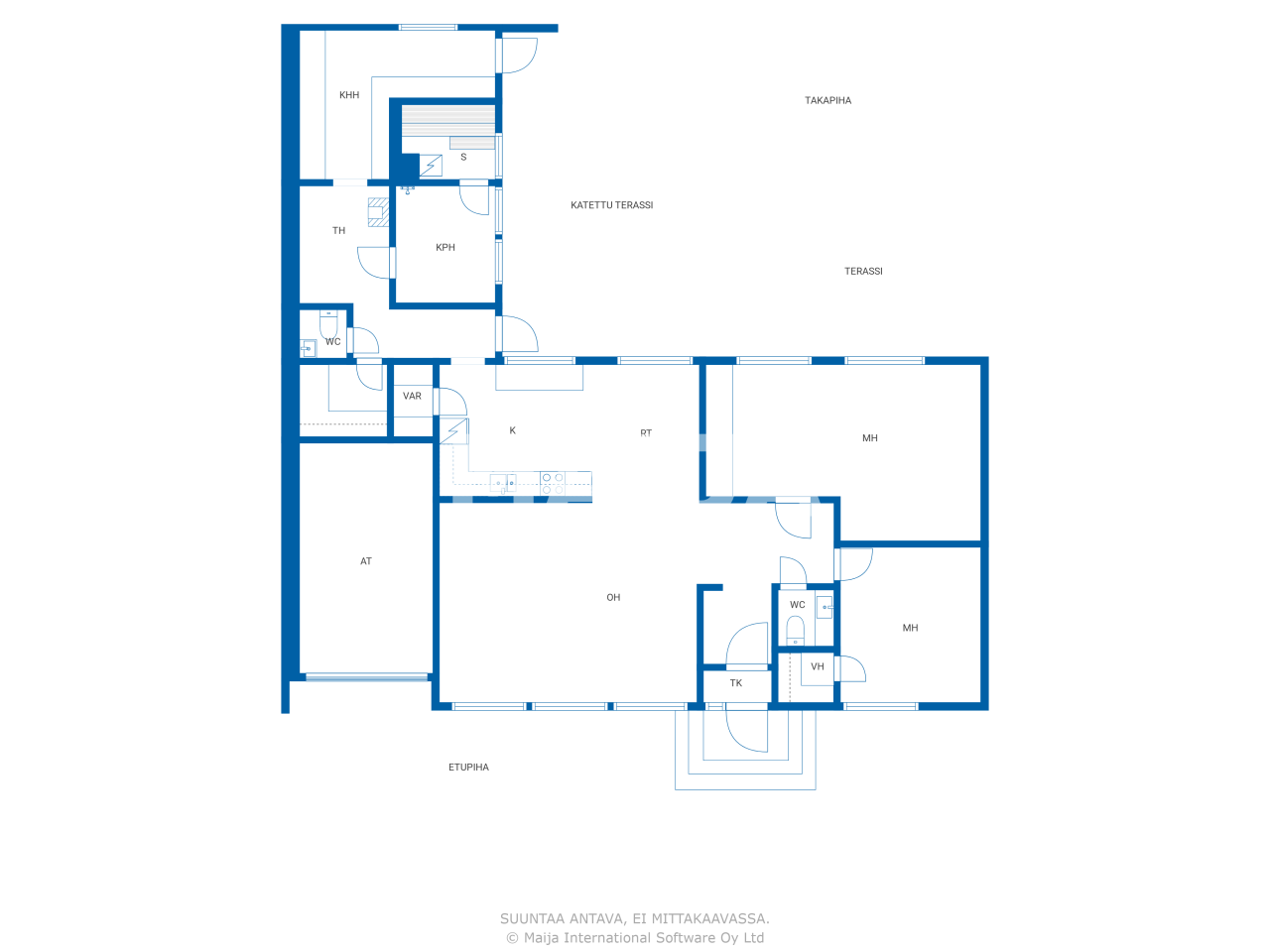 Einfamilienhaus zum Kauf 278.000 € 4 Zimmer 130 m²<br/>Wohnfläche 1.120 m²<br/>Grundstück Närekuja 16 Lieto 21420