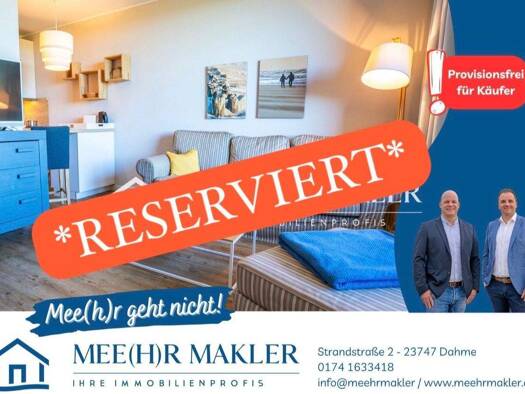 Wohnung zum Kauf provisionsfrei 149.000 € 1 Zimmer 39 m² 4. Geschoss Lange Wiese 11b Dahme 23747
