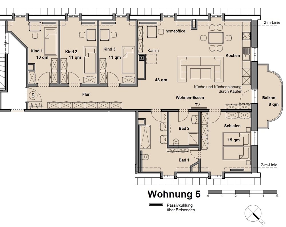 Wohnung zur Miete 1.480 € 5 Zimmer 141 m²<br/>Wohnfläche 2.<br/>Geschoss 01.02.2025<br/>Verfügbarkeit Wasserturmstraße 16 Grimma Grimma 04668