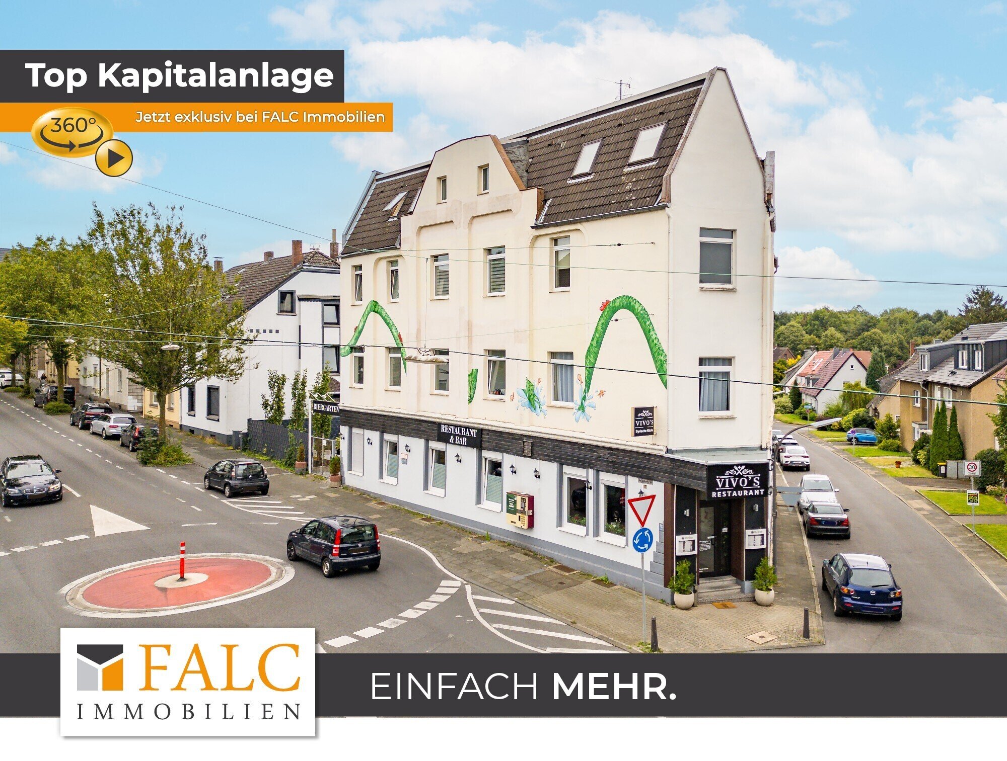 Mehrfamilienhaus zum Kauf als Kapitalanlage geeignet 489.900 € 15 Zimmer 549 m²<br/>Wohnfläche 523 m²<br/>Grundstück Dortmunder Straße 64 Ostviertel Recklinghausen 45665