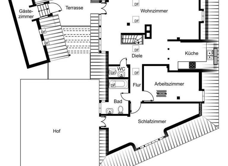 Wohnung zur Miete 2.240 € 4 Zimmer 124 m² Nördliche Innenstadt Potsdam 14467