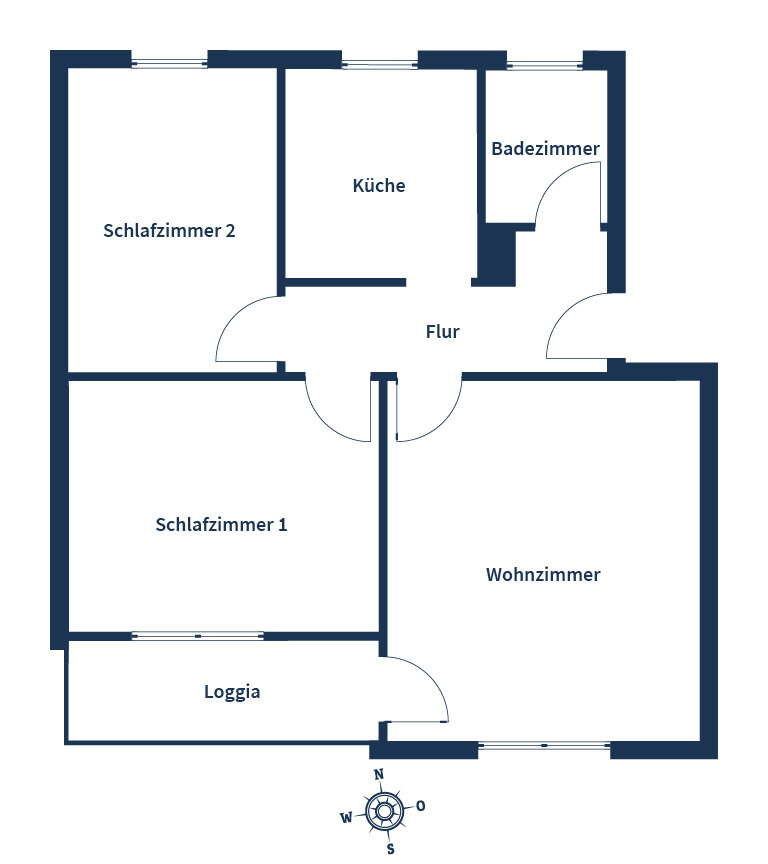 Wohnung zum Kauf 174.200 € 3 Zimmer 67 m²<br/>Wohnfläche EG<br/>Geschoss Mölln ( WHG 2 ) 23879