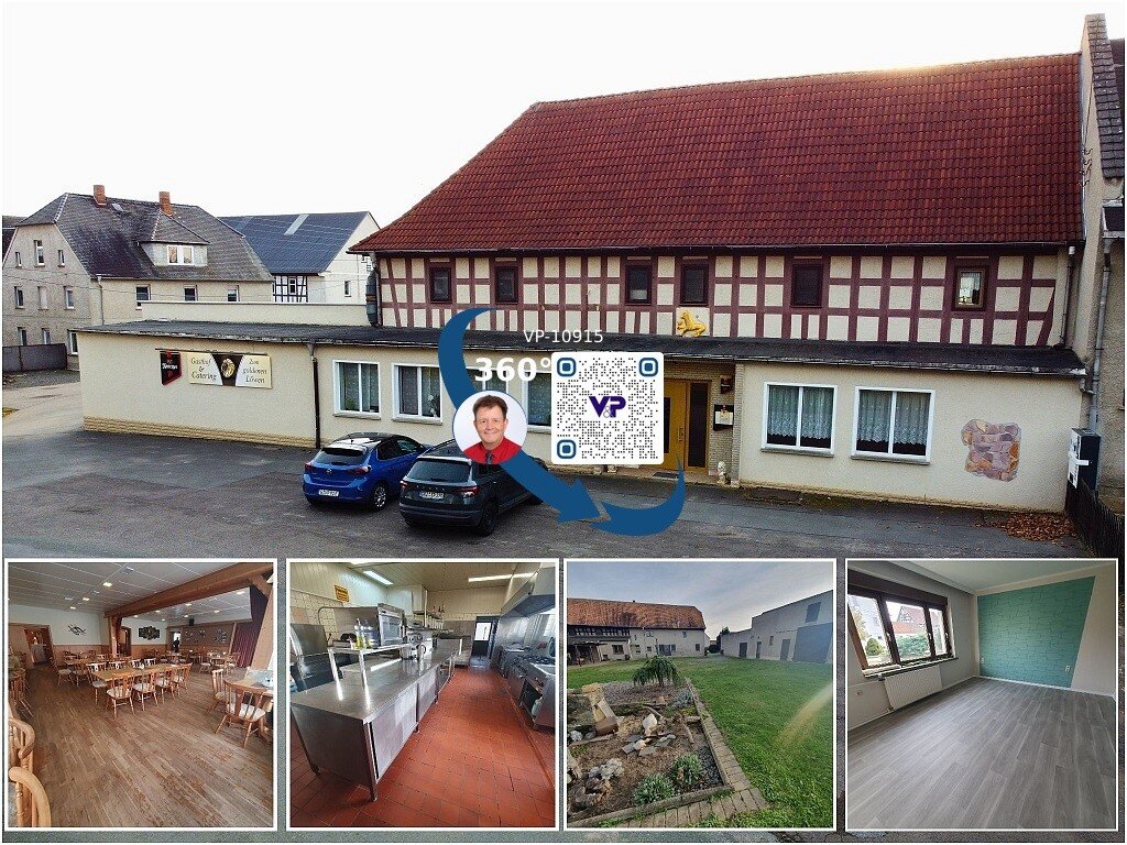 Gastronomie/Hotel zum Kauf 199.500 € 409,2 m²<br/>Gastrofläche 4.069 m²<br/>Grundstück Nauendorf Großenstein 07580