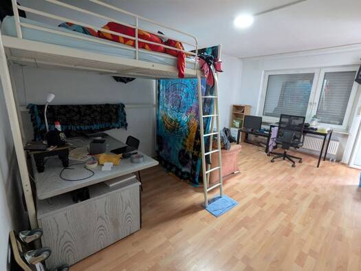 Studio zur Miete 599 € 1 Zimmer 30 m² Geschoss 1/2 frei ab sofort Karlsruhe 76133