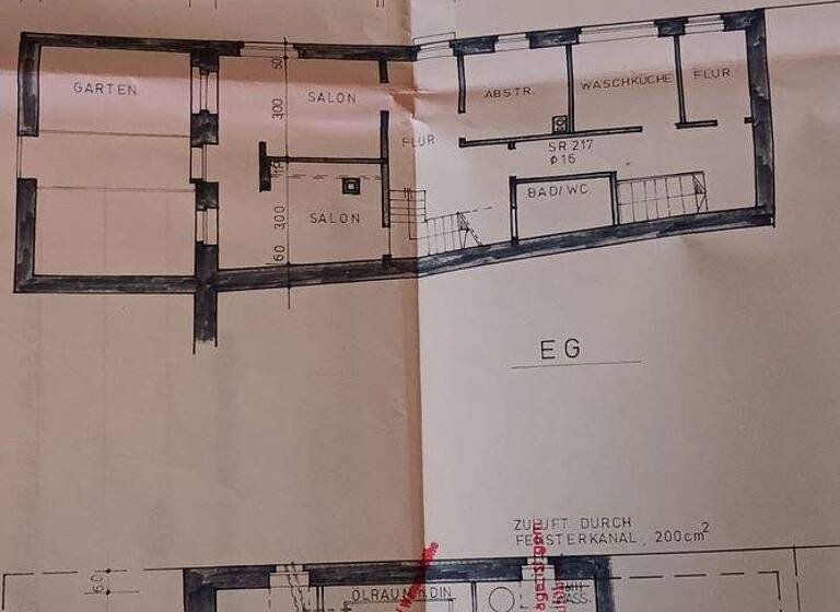 Einfamilienhaus zur Miete 1.150 € 5,5 Zimmer 150 m² 98 m² Grundstück frei ab 01.04.2026 Mühlgasse 2 Frickenhausen 97252