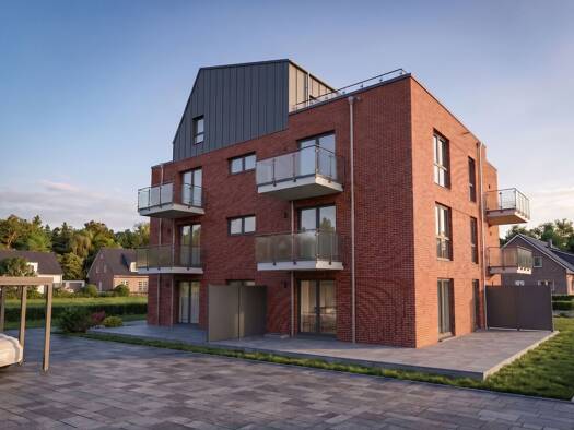 Wohnung zum Kauf - Neubau provisionsfrei 288.000 € 2 Zimmer 48,3 m² 2. Geschoss Hamburger Straße 39 Buchholz Buchholz in der Nordheide 21244