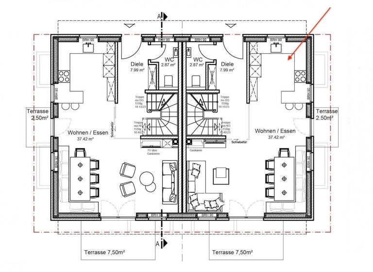 Doppelhaushälfte zum Kauf 2.795.000 € 6 Zimmer 165 m² 715 m² Grundstück Rantum 25980
