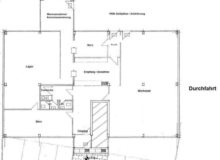 Bürofläche zur Miete 2.100 € 360 m² Bürofläche Industriegebiet Koblenz 56070