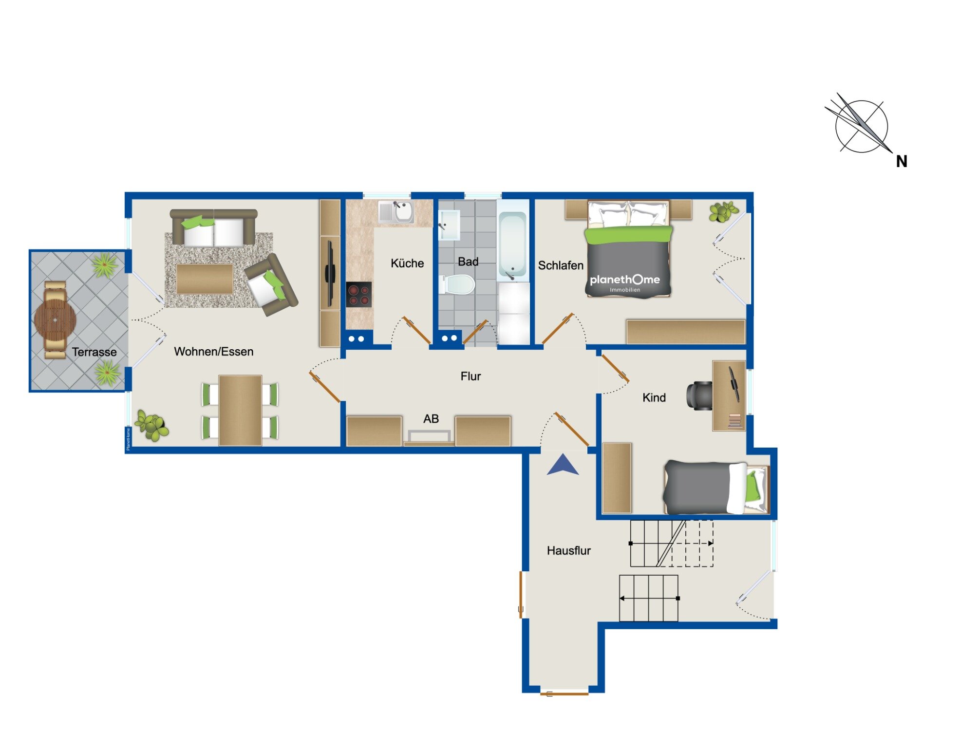 Wohnung zum Kauf 3 Zimmer 69 m²<br/>Wohnfläche Fabriciusstraße Magdeburg 39116