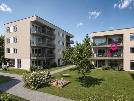 Wohnung zur Miete - Erstbezug 436 € 2 Zimmer 47,7 m² 1. Geschoss Schalchen 5231