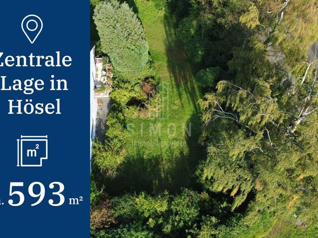 Grundstück zum Kauf 525.000 € 593 m² Grundstück Baugenehmigung vorhanden frei ab sofort Am Altenhof 2 Hösel Ratingen 40883