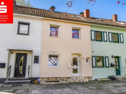 Reihenmittelhaus zum Kauf 160.000 € 4 Zimmer 81 m² 182 m² Grundstück frei ab sofort Blumenthal Nord 28779