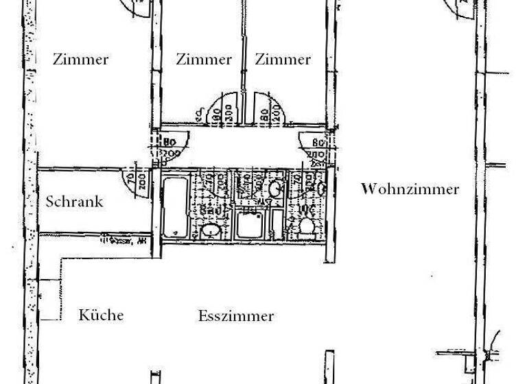 Wohnung zur Miete 1.638 € 5 Zimmer 126 m² 6. Geschoss Wien 1090