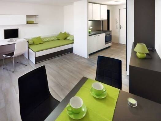 Studio zur Miete 415 € 1 Zimmer 20 m² 4. Geschoss frei ab 01.10.2025 Schnaitheimer Straße 63 Innenstadt Heidenheim an der Brenz 89520