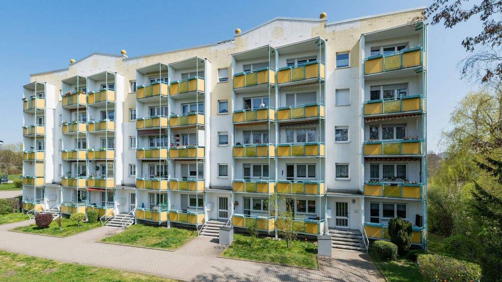 Wohnung zur Miete 435 € 3 Zimmer 61,3 m² 2. Geschoss frei ab sofort Am Schleierborn 31 Eisenach 99817