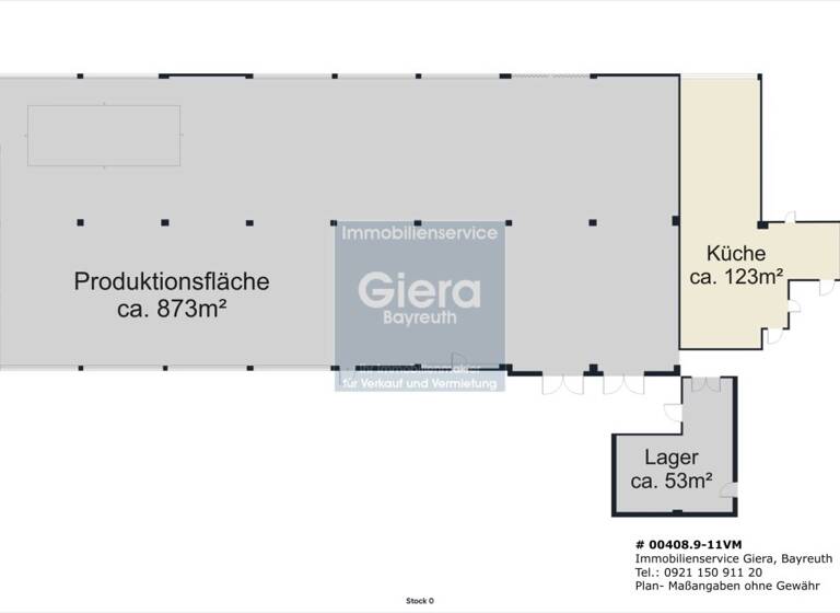 Halle/Industriefläche zur Miete provisionsfrei 4,50 € 8.866 m² Lagerfläche Gefrees 95482