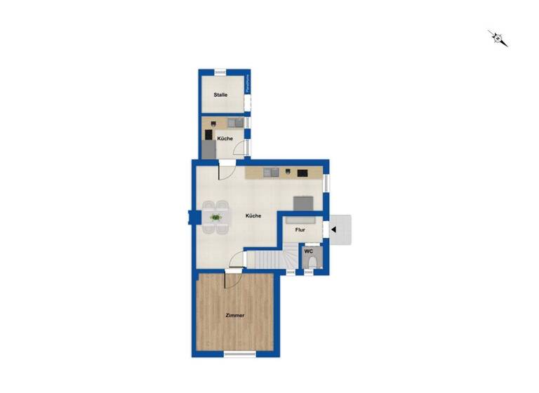 Doppelhaushälfte zum Kauf 100.000 € 4 Zimmer 118 m² 542 m² Grundstück Ickern Castrop-Rauxel 44581