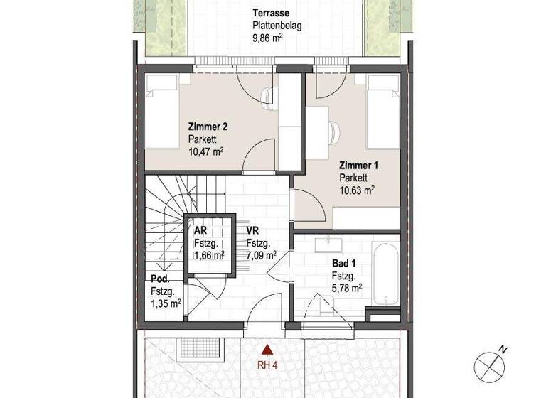 Haus zum Kauf provisionsfrei 682.783 € 4 Zimmer 93,1 m² 124 m² Grundstück Plainfeld 5325