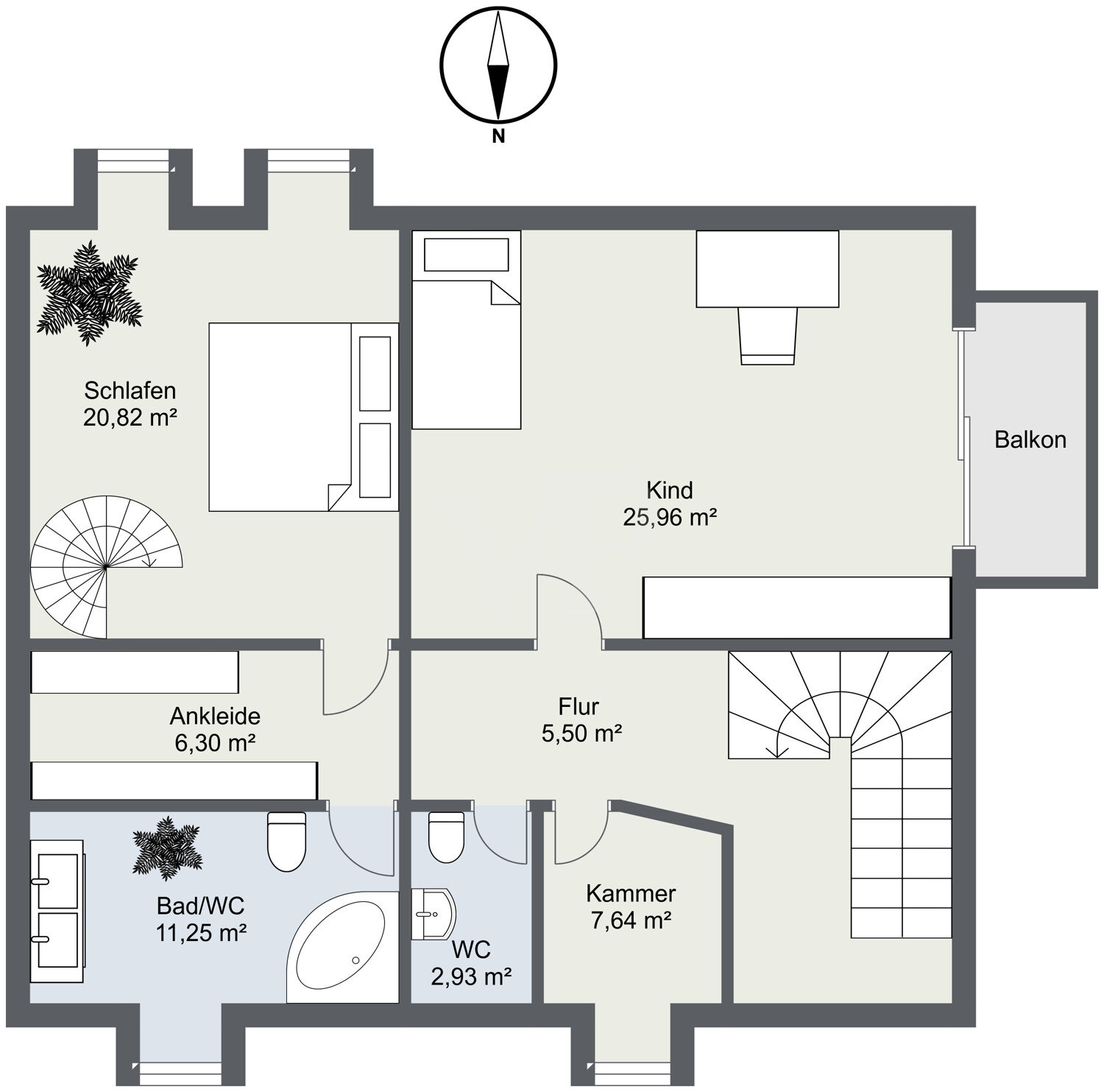 Doppelhaushälfte zum Kauf 975.000 € 4 Zimmer 181 m²<br/>Wohnfläche 514 m²<br/>Grundstück Feldgeding Bergkirchen 85232