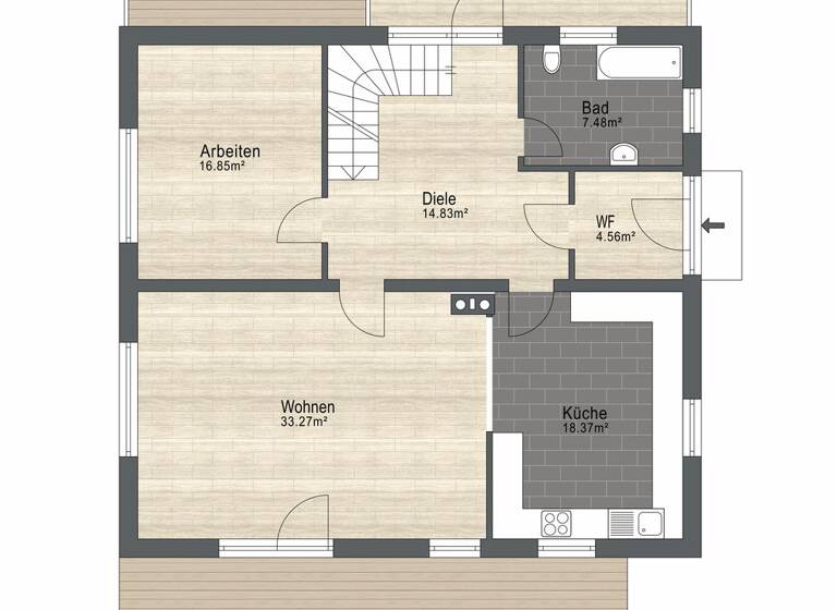 Einfamilienhaus zum Kauf 1.130.000 € 5 Zimmer 218,8 m² 885 m² Grundstück Kranzberg 85402