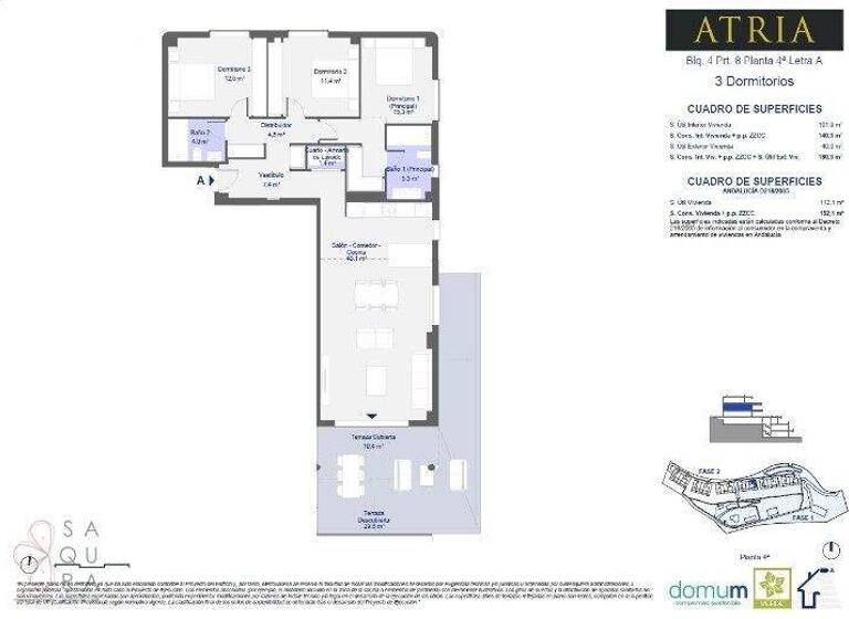 Wohnung zum Kauf - Erstbezug provisionsfrei 601.000 € 4 Zimmer 101,1 m² 4. Geschoss La Linea De La Concepcion 11300