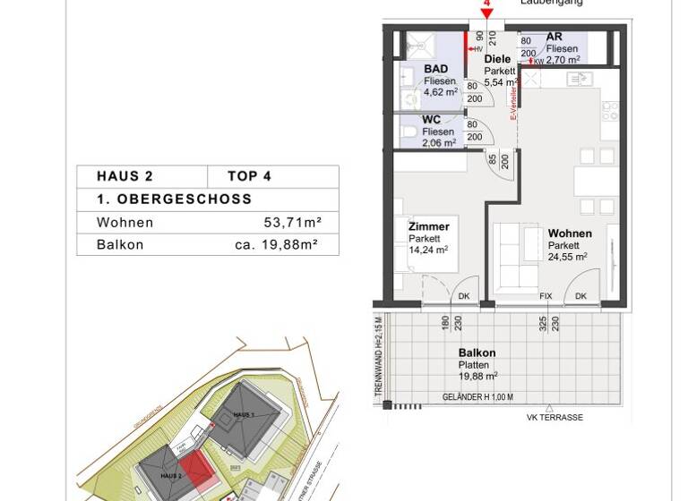 Wohnung zum Kauf - Erstbezug 365.400 € 53,7 m² Krumpendorf am Wörthersee 9201