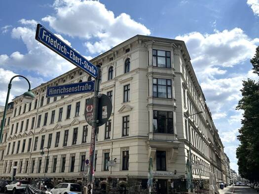 Wohnung zur Miete 1.250 € 3 Zimmer 102,8 m² 3. Geschoss Friedrich-Ebert-Straße 108 Zentrum-West Leipzig 04105
