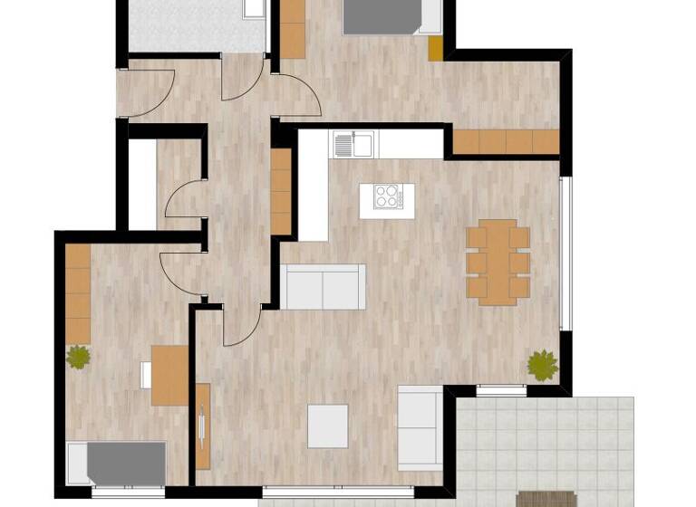 Wohnung zum Kauf - Erstbezug provisionsfrei 525.000 € 3 Zimmer 104,4 m² EG frei ab sofort Nürnberger Leithe 11 Wolkersdorf Schwabach 91126