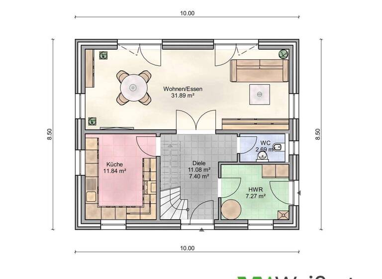 Einfamilienhaus zum Kauf 420.210 € 4 Zimmer 129 m² 690 m² Grundstück Hartenholm 24628