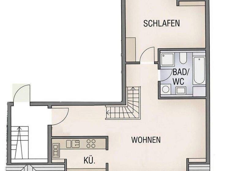 Wohnung zum Kauf provisionsfrei 306.000 € 3 Zimmer 77,3 m² 2. Geschoss Nellingen Ostfildern 73760
