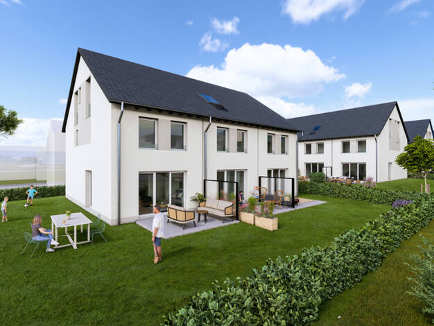 Reihenendhaus zum Kauf - Erstbezug 549.900 € 5,5 Zimmer 137 m² 220 m² Grundstück Gau-Bischofsheim 55296