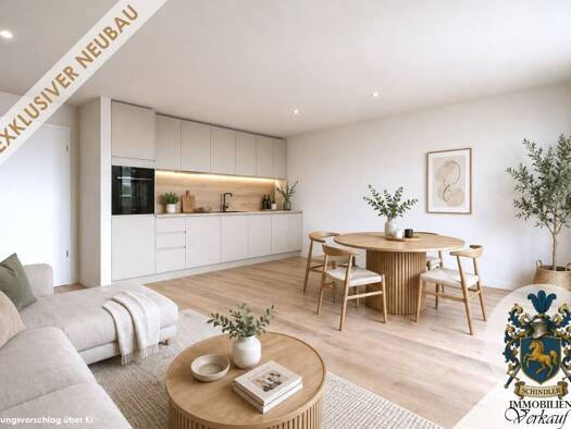 Terrassenwohnung zum Kauf - Erstbezug 349.000 € 3 Zimmer 72,2 m² EG frei ab sofort Ehekirchen 86676