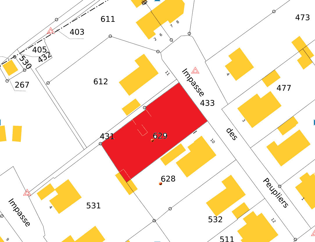 Grundstück zum Kauf 50.000 € 598 m²<br/>Grundstück Sainte Marie-Hessellach Merlebach 57800